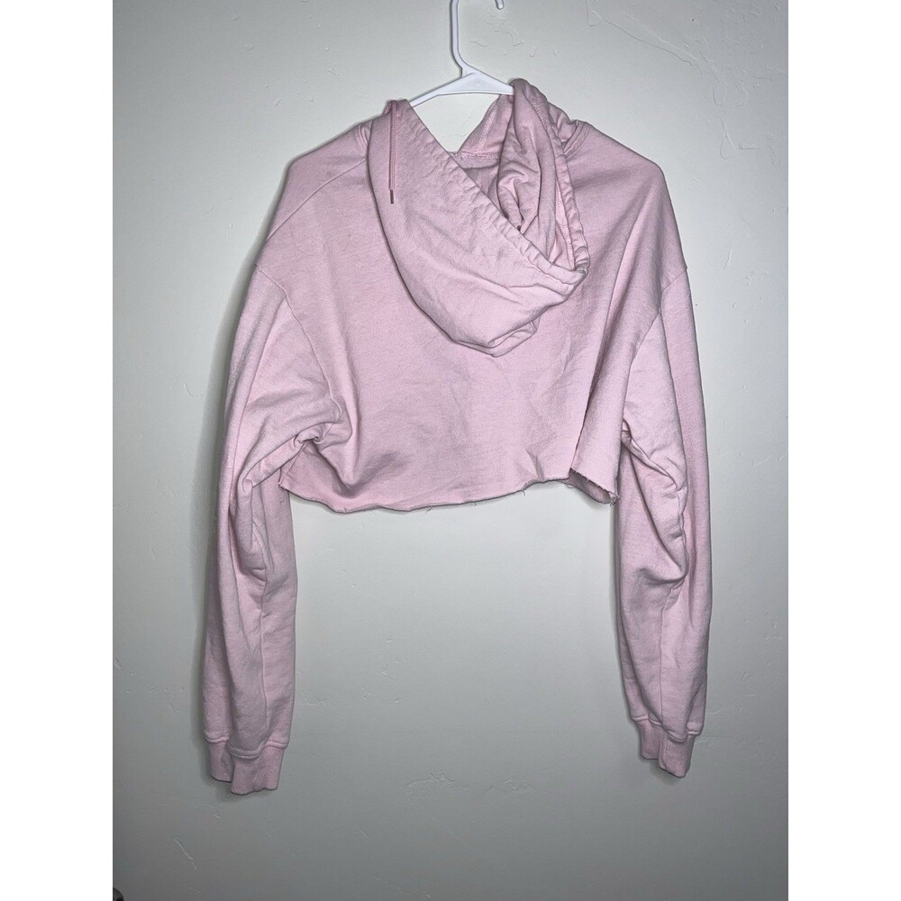 Nickelodeon Crop Hoodie Pink With Characters Size Large - Picture 6 of 8